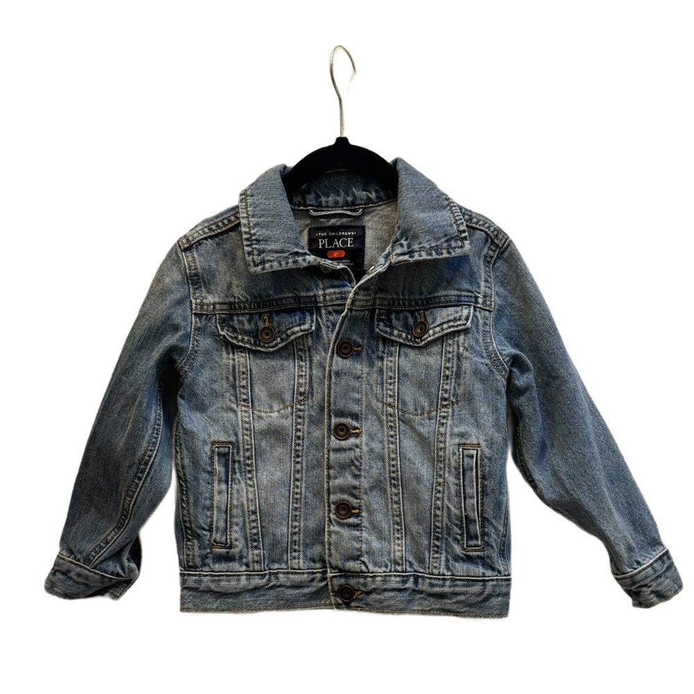 Kids Unisex Denim Jacket size 3T, 100% Cotton from The Children’s Place